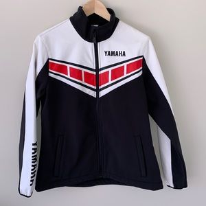 NWT- Women’s Yamaha Black/White/Red Full Zip Jacket